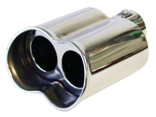 Twin Exhaust Tail Piece - 58mm Inlet