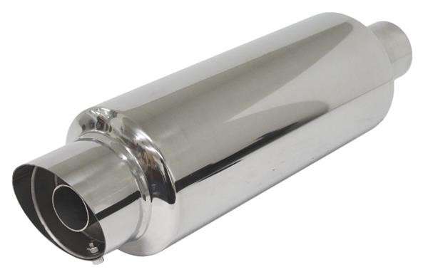 Muffler - 35mm Baffle - 60mm Inlet