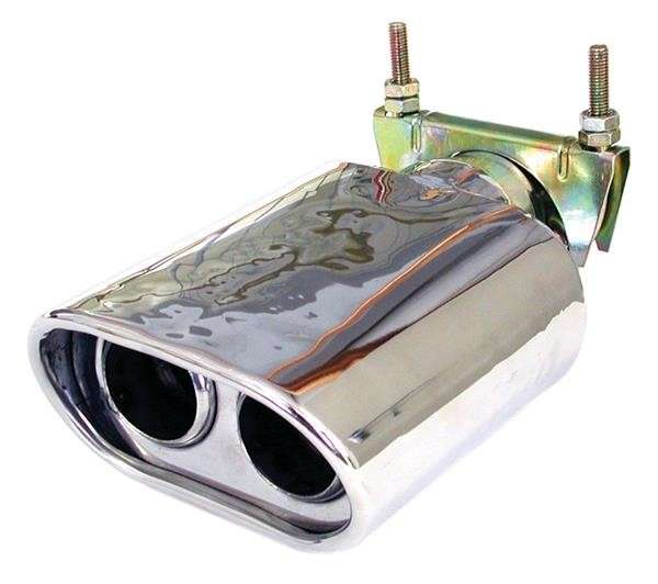 Twin Exhaust Tail Piece - 60mm Inlet