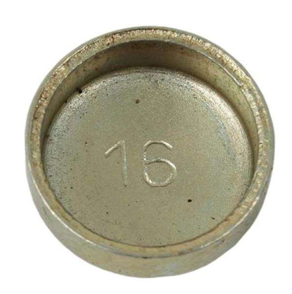 Welch Plug - Zinc Plated - 16mm