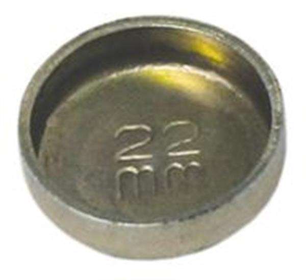 Welch Plug - Zinc Plated - 22mm