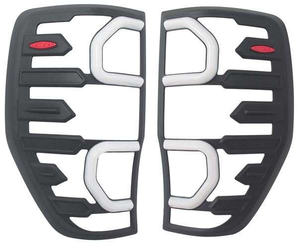 LED Tail Lamp Cover Set for Ford Ranger T7