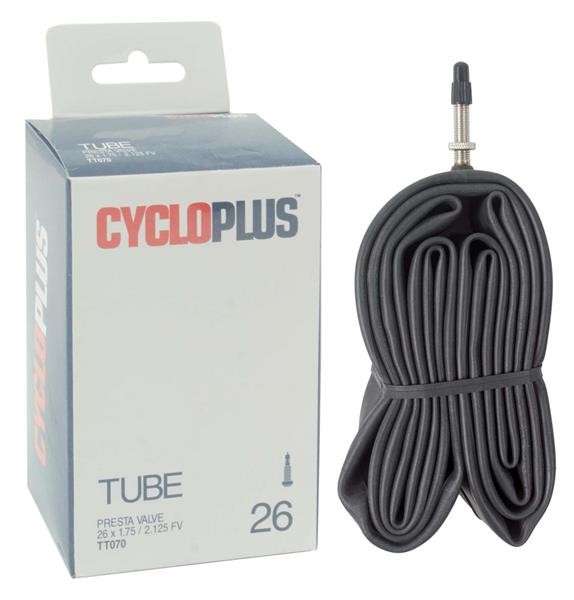 Bicycle Tube - 26" x 1.75"-2.125" - Presta Valve