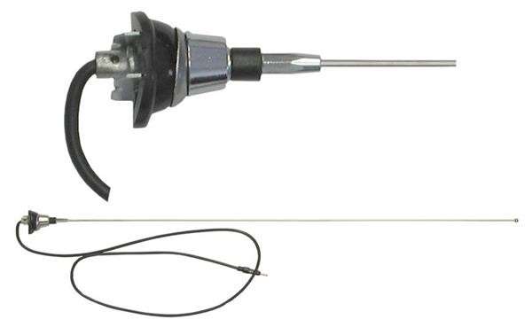 29cm Chrome Aerial with a Big Base