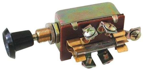 Universal Head Lamp Switch - with Fuse (On.On.Off)