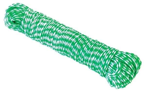 Ski Rope - Green/White - 5mm x 30m