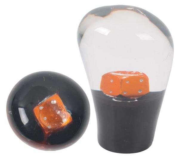 Toyota Quantum Gear Knob - Gold Dice