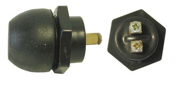Starter Button - Plastic with Rubber Cover