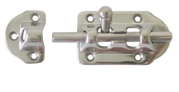 Barrel Bolt - 316 Stainless Steel - 76mm x 38mm