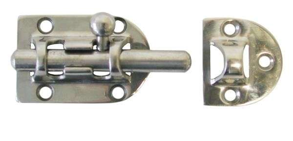 Barrel Bolt - 316 Stainless Steel - 92mm x 38mm