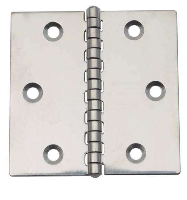 Butt Hinge - 316 Stainless Steel - 79mm x 79.2mm