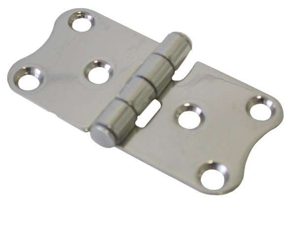 Cuddy Hinge - 76mm x 38mm - Stainless Steel