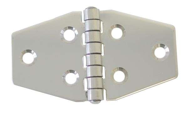 Door Hinge - 71mm x 40mm - Stainless Steel
