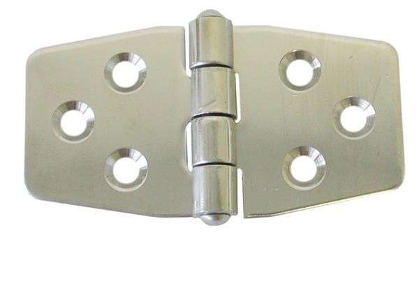 Door Hinge - 77mm x 40mm - Stainless Steel