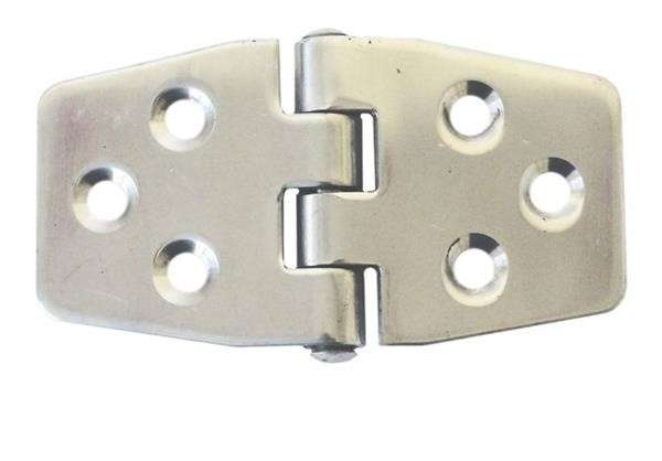 Door Hinge - 77mm x 40mm - Stainless Steel
