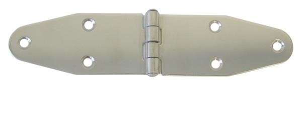 Strap Hinge - 180mm x 40mm - 316 Stainless Steel