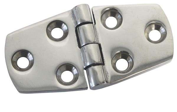 Door Hinge - 75mm x 62mm - Stainless Steel