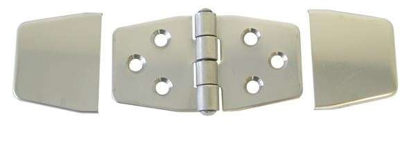 Door Hinge - 76mm x 36mm - Stainless Steel