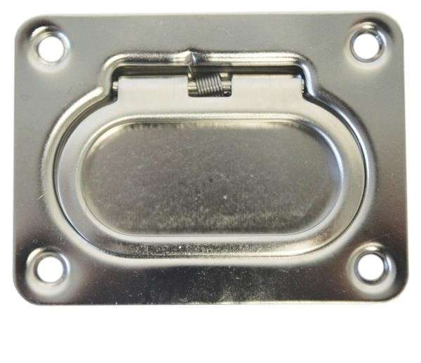 Pull Ring - 76mm x 57mm - Stainless Steel
