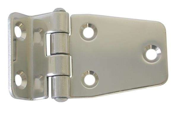Short Side Offset Hinge - 66mm x 40mm - 316 Stainless Steel