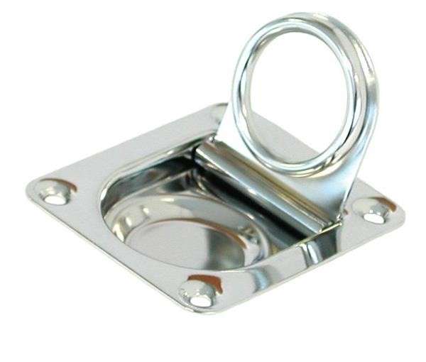 Pull Ring - 55mm x 65mm - Stainless Steel