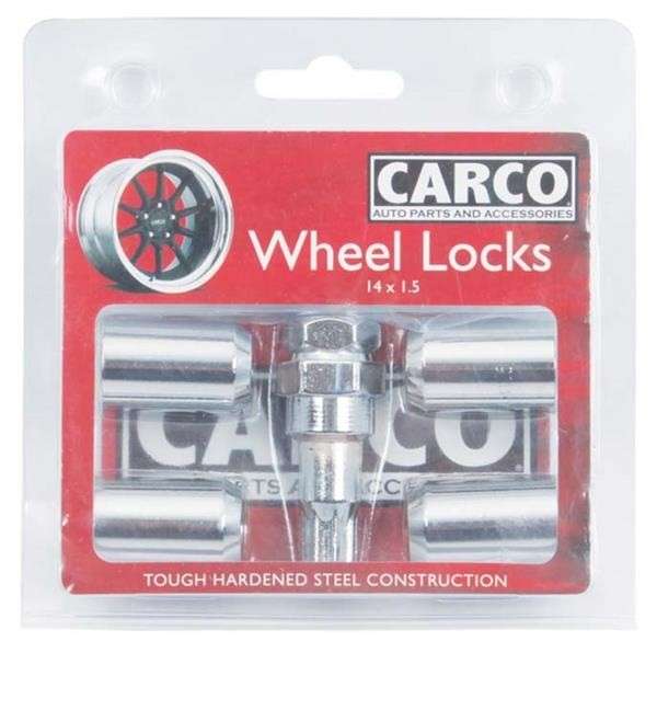 Locking Wheel Nut Set [19/21mm x 14mm x 1.5mm]