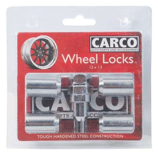 Locking Wheel Nut Set [19/21mm x 12mm x 1.5mm]