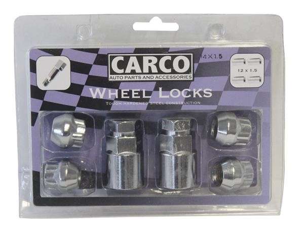 Locking Wheel Nut Set [19/21mm x 12/14mm x 1.5mm](KIA 2700)