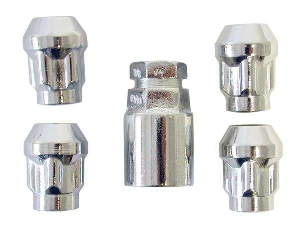 Locking Wheel Nut Set [19/21mm x 12mm x 1.25mm]