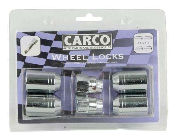 Locking Wheel Nut Set [21mm x 12mm x 1.5mm]