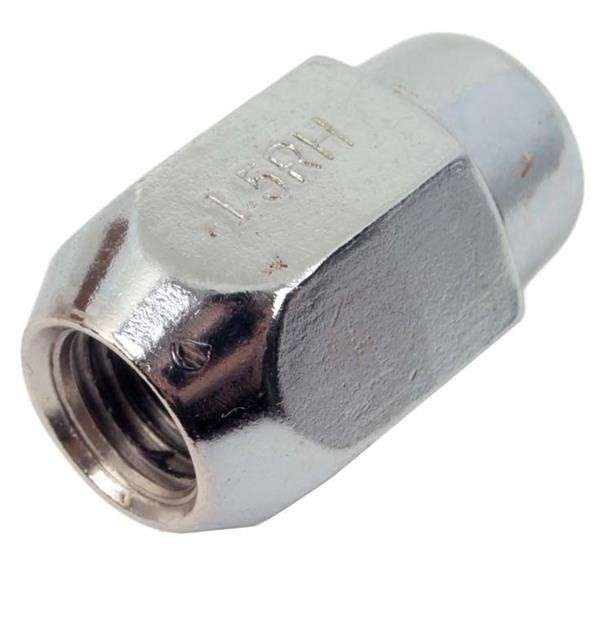 Capped End Chrome Wheel Nut Set [21mm x 12mm x 1.5mm]