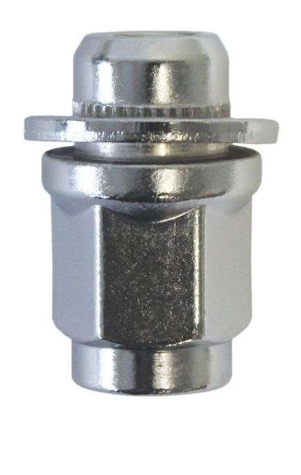 Chrome Countersunk Wheel Nut [21mm x 12mm x 1.25mm]
