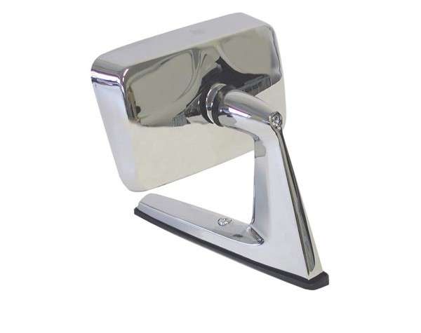 Universal Chrome Square Mirror