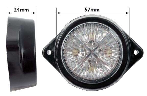 LED Marker Lamp - 4 LED - White