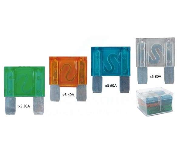 Maxi Fuses Set - 20 Pieces