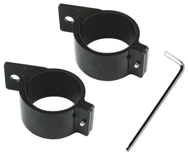 Spot Lamp Bracket Set - 76mm - Black