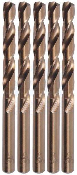 Hoteche HSS Drill Bits - 10.5mm (5 Piece)