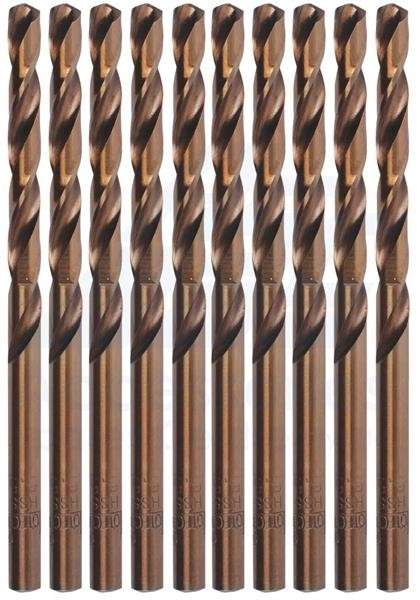 Hoteche HSS Drill Bits - 5.5mm (10 Piece)