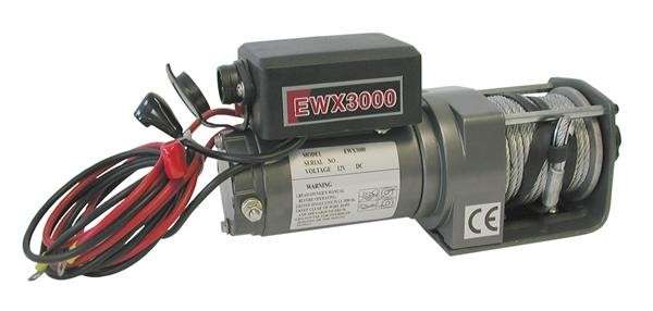 Runva 24 Volt - 3000lb (1360kg) - With Solenoid Pack