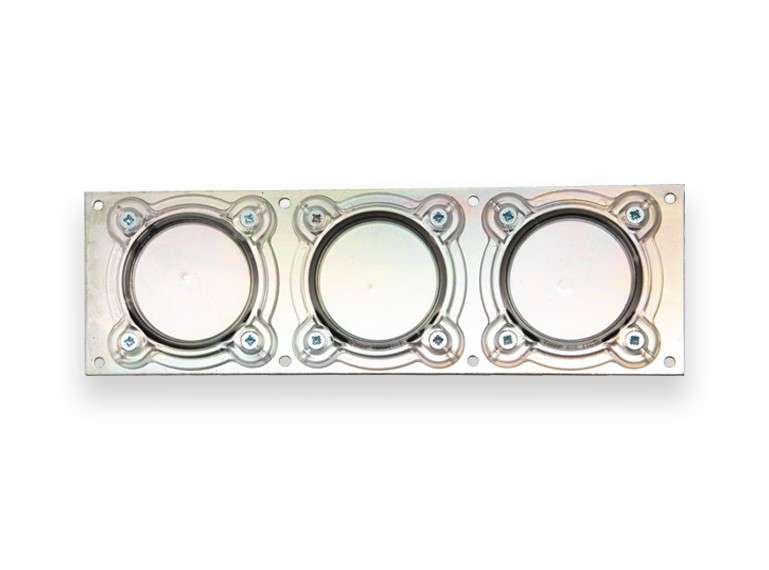 Licence Disc Holder (Triple) for Truck / Trailer (Metal)