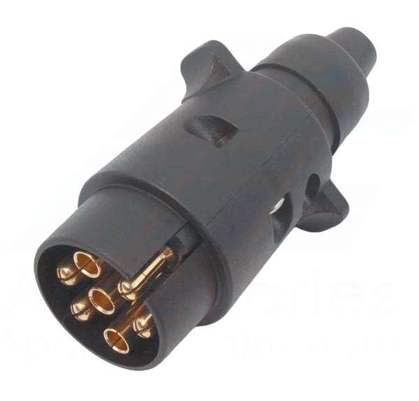Trailer Plug - Plastic - 7 Pin - Slinder