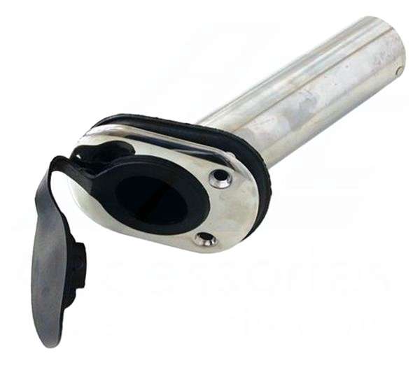 Flush Mount Rod Holder - Stainless Steel