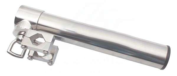 Rod Holder Rack - Stainless Steel - Stamped Triangle