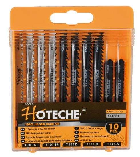 Hoteche Bosch Type 10 Piece Jig Saw Blades