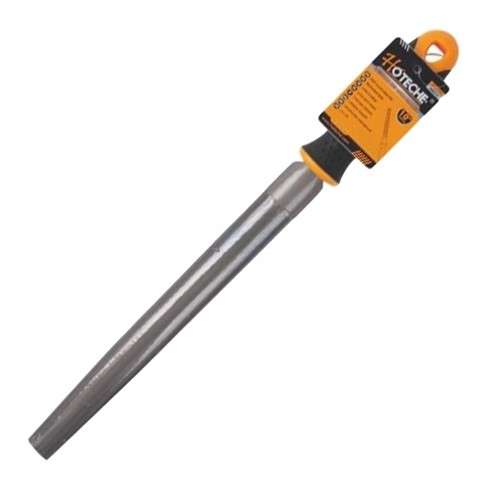 Hoteche Half Round 250mm Steel File with Plastic Handle