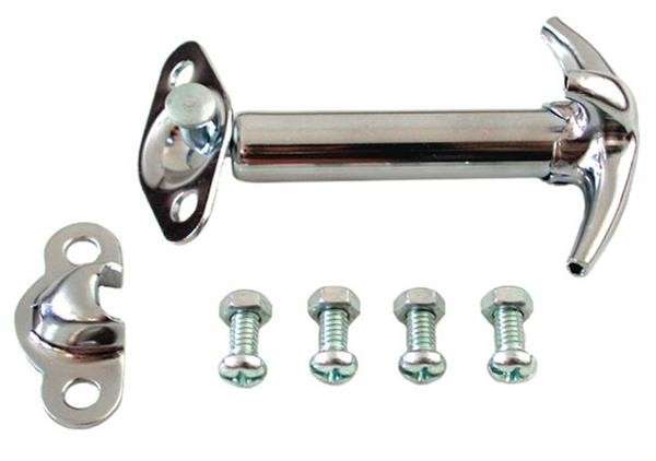 Bonnet Catch - Chrome - Metal
