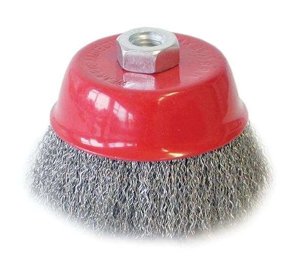 Cup Brush Galvanised 100mm M14X2