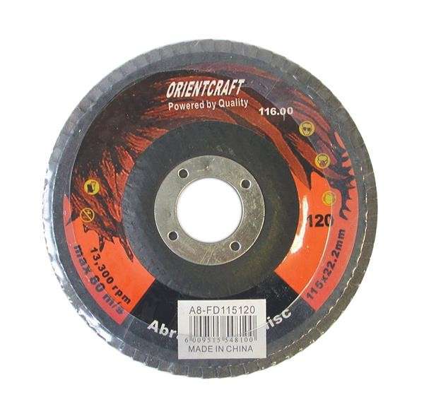 Flap Disc 115mm 120 Grit