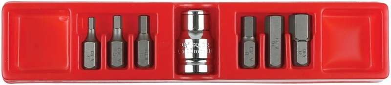 Hex Bit Set (1/2" Drive) - 7 Piece