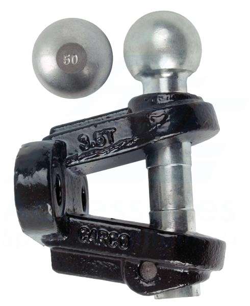 Tow Hitch with Removable 50mm Ball - 3.5 Ton